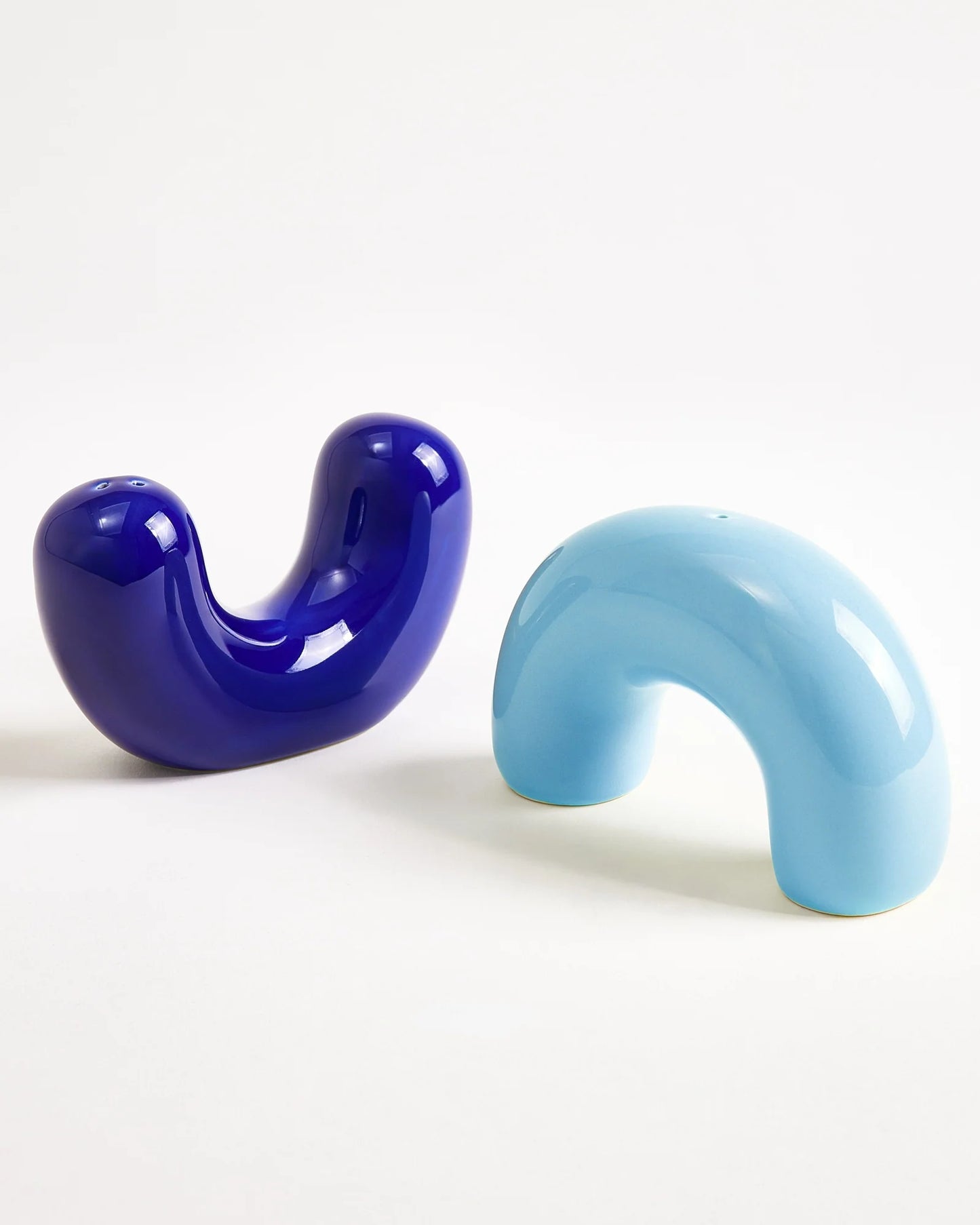 Seia Salt & Pepper Shakers light blue dark blue