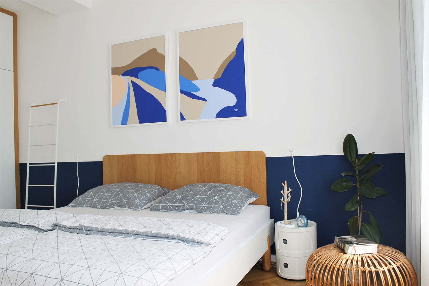 SOLD Slovenský raj - diptych