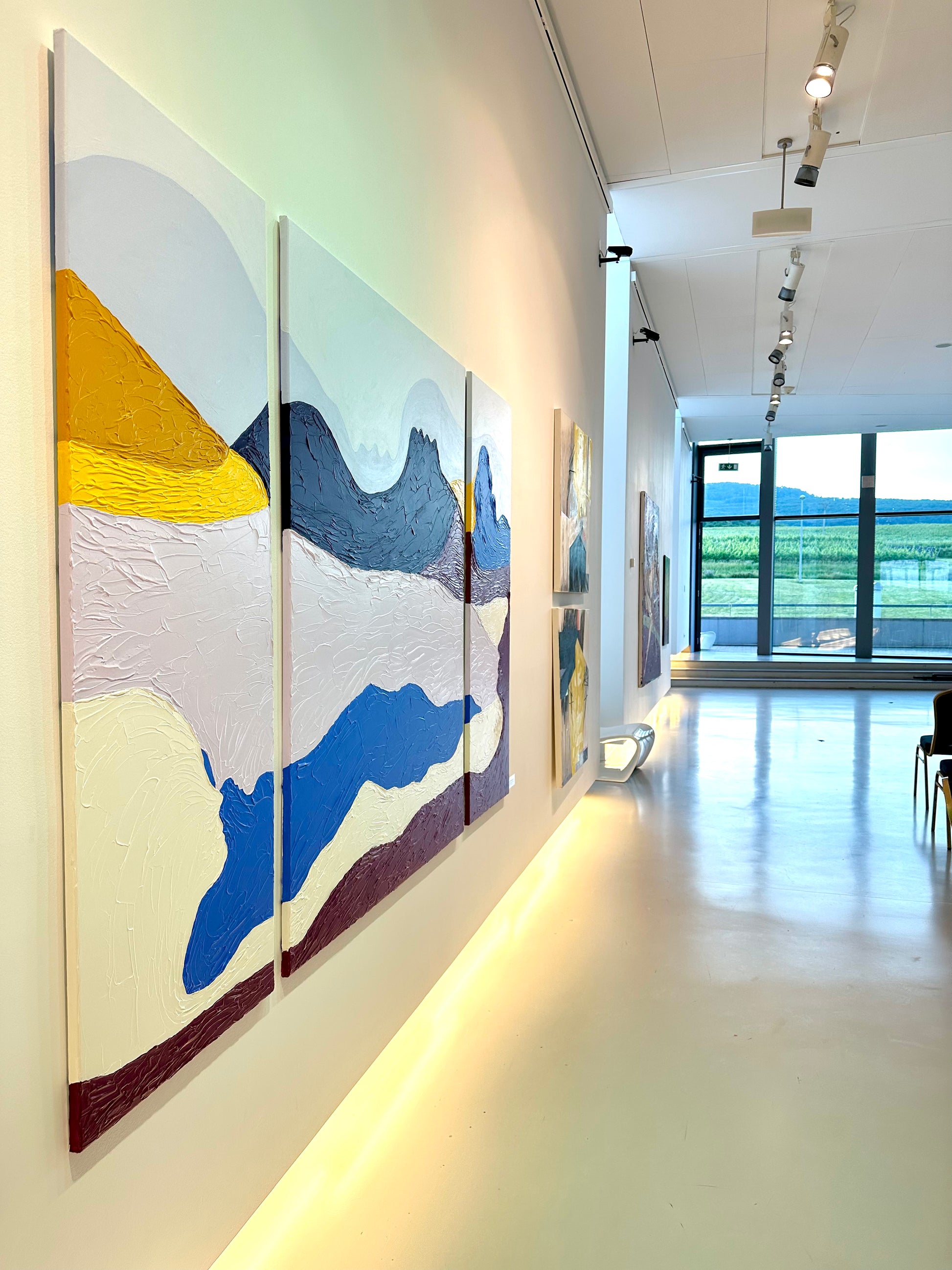 Large Abstract Painting – Point of View III | Original Acrylic Artwork Art Of Meka Studio